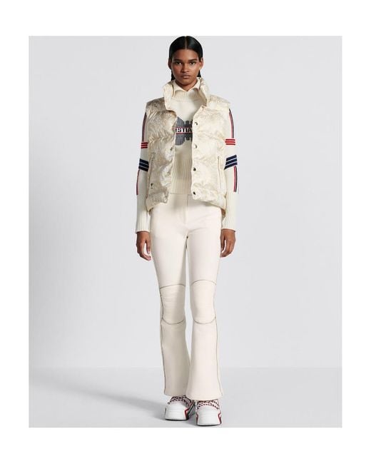 Dior White Alps Flared Ski Pants