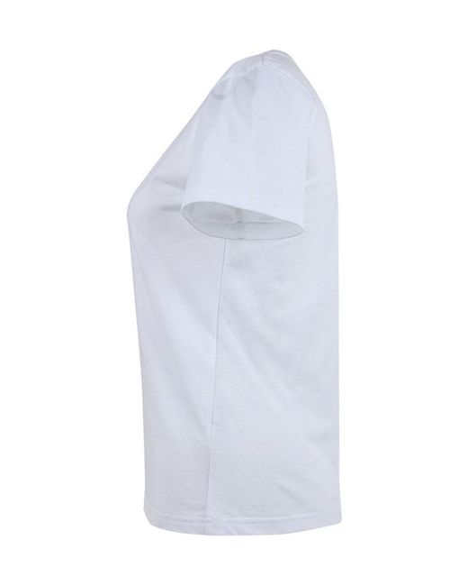 Neil Barrett White Lightning Printed Logo T-Shirt