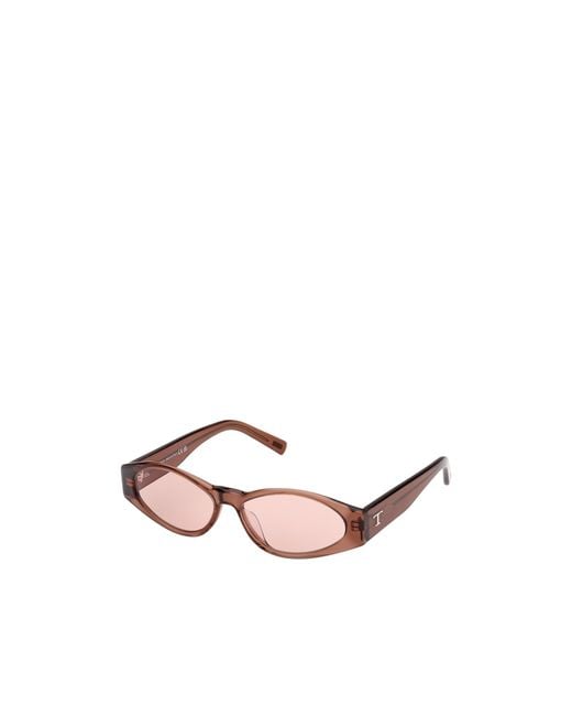 Tod's Pink Full Frame Sunglasses