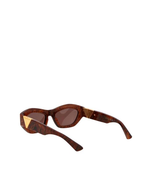 Bottega Veneta Multicolor Eyewear Geometric Frame Sunglasses