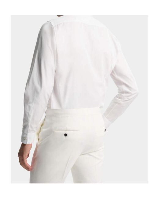 DSquared² White Easy Slim Tux Shirt for men
