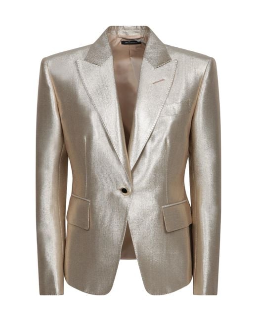 Tom Ford Multicolor Single Breasted Tailored Blazer