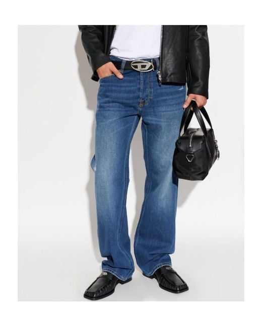 DIESEL Blue 1980 D Eeper Straight-Leg Jeans for men
