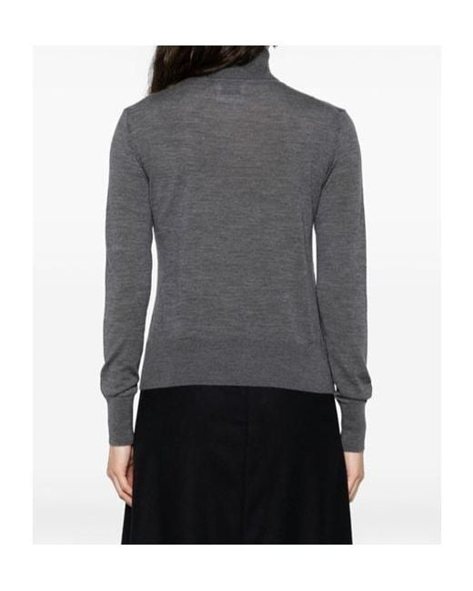 Forte_forte Gray Turtleneck Sweater