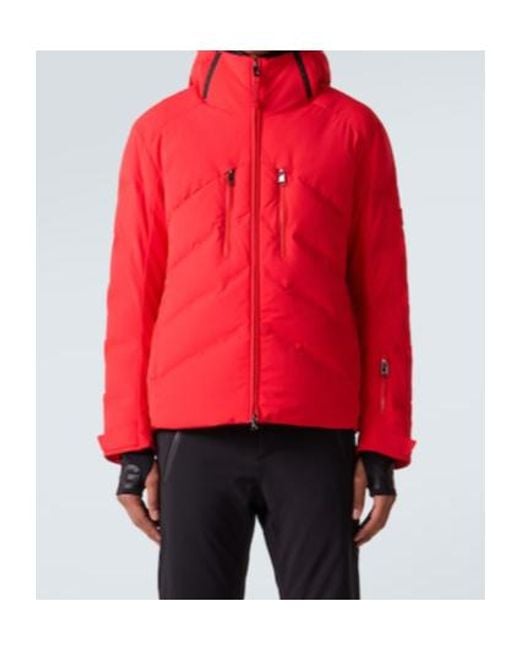 Bogner Red Jervis-D Hooded Down Ski Jacket for men