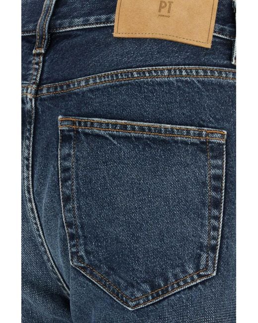 Pt Pantaloni Blue Pt Torino Breakbeat Denim Jeans for men