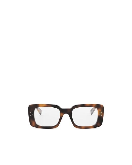 Céline White Full Frame Plain Mirror