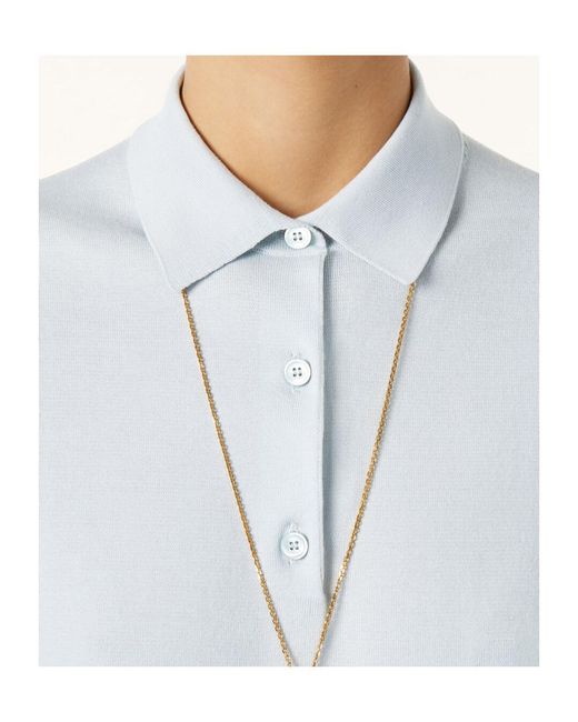 Loro Piana White Regular Fit Polo Shirt
