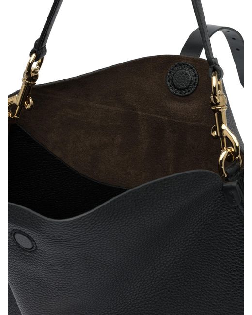 Etro Black Top Handle Shoulder Bag
