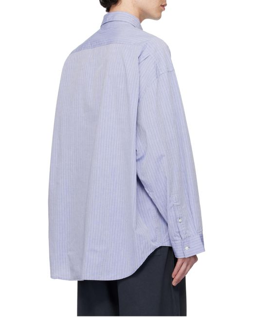 Acne Blue Long-Sleeved Shirt
