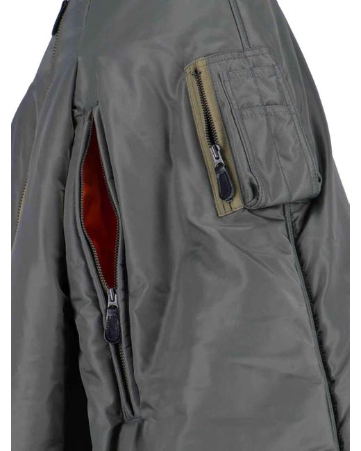 Junya Watanabe Gray Structured Jacket With Modern Silhouette