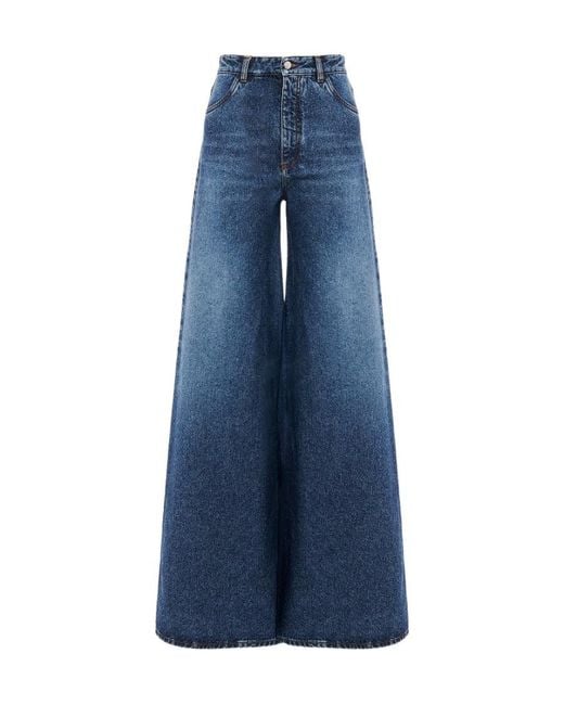 Chloé Blue Chloé Wide-Leg Jeans