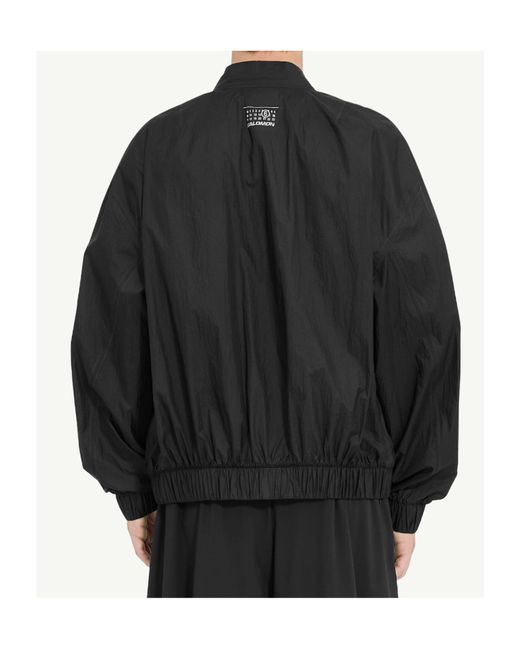 MM6 MAISON MARGIELA X SALOMON Black Waterproof Jacket for men