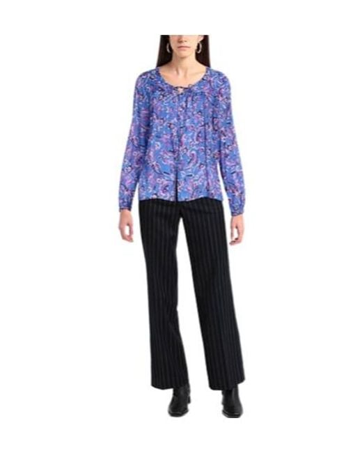 Isabel Marant Blue Printed Shirt