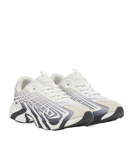 DIESEL White S-D-Vit's 500 Low Sneakers for men