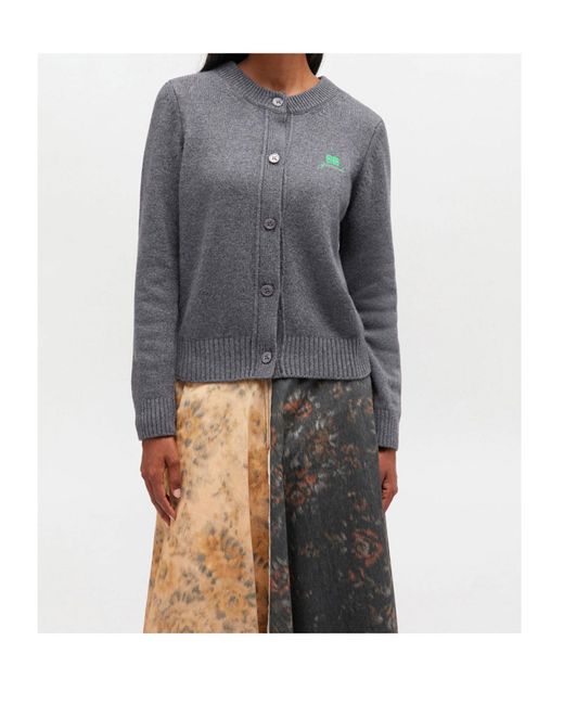 Ganni Gray Cardigans
