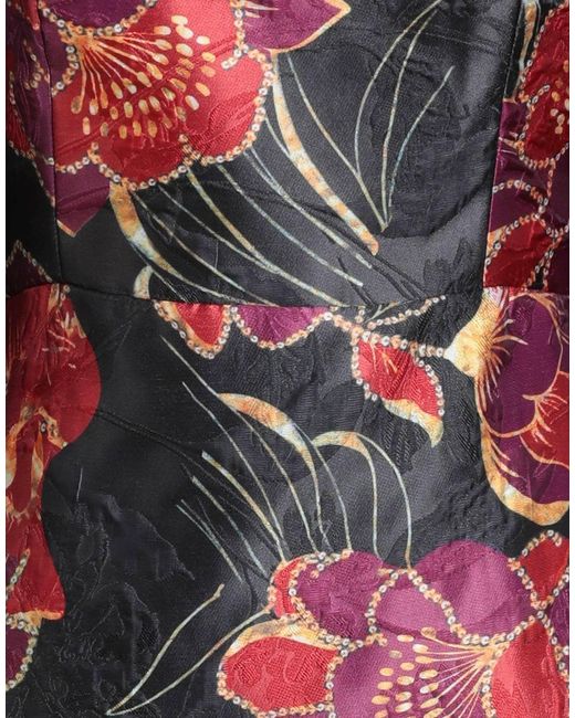 Farm Rio Red Square Neck Dress