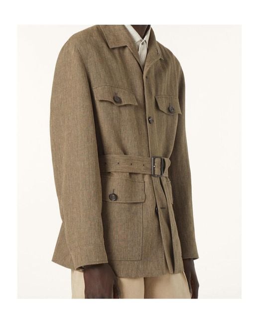 Loro Piana Green Edmore Jacket for men