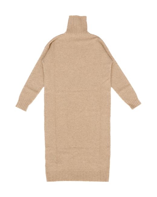 Max Mara Natural Summer Long Knitted Dress