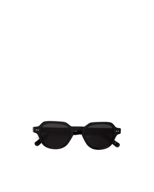 Retrosuperfuture Black Voce Rectangle-Frame Sunglasses for men