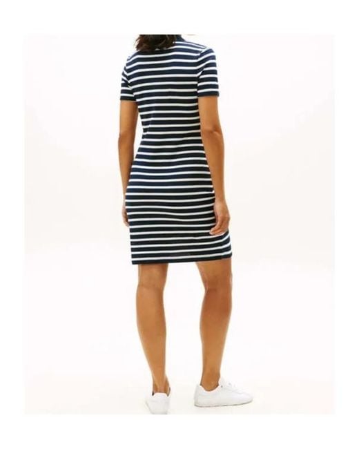 Tommy Hilfiger Blue Striped Dress