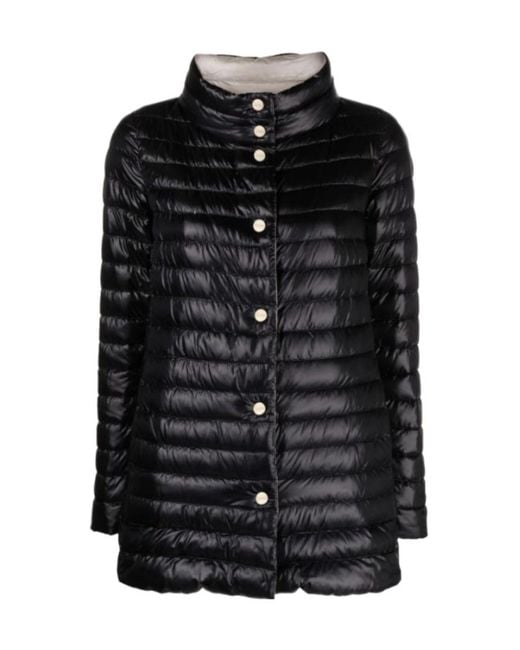 Herno Black Winter Jackets