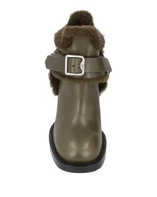 Burberry Green Ankle Boots