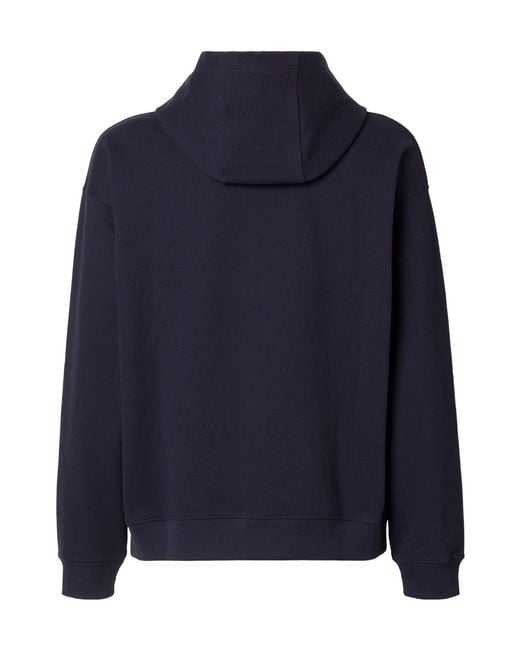 Fendi Blue Dog Ito Ff Jacquard Hoodie for men