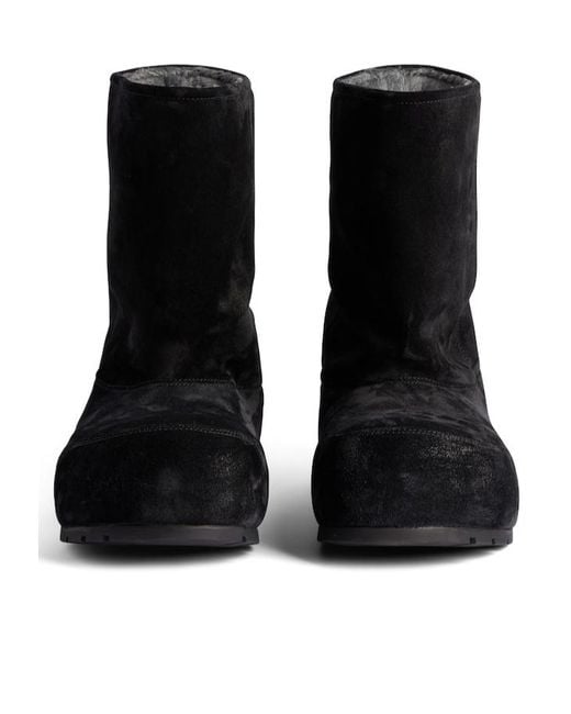 Balenciaga Black Dumbo Snow Boots for men