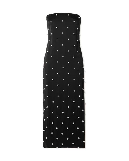 Givenchy Black Embellished Mid-Length Dress