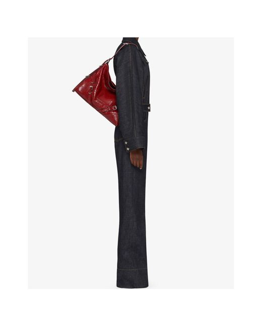 Givenchy Red Medium Voyou Bag