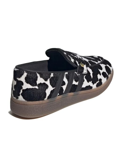 Adidas Originals Black Handball Spezial Loafer Shoes
