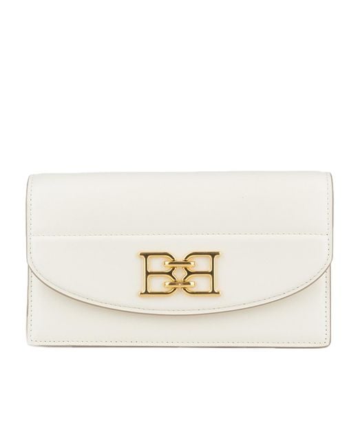 Bally Natural Flip Shoulder Bag