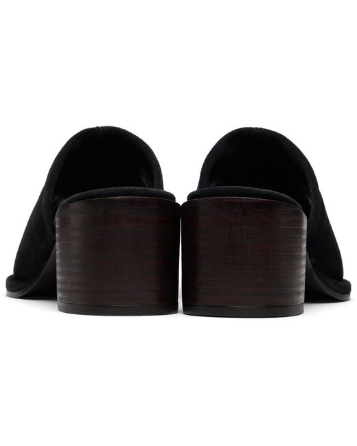 By Far Black Francisco High-Heeled Sandals