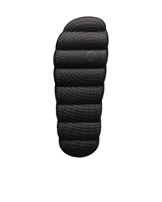 Moncler Black Lilo Sliders for men