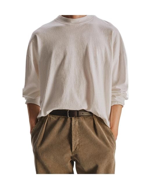The Row White Crew Neck T-Shirt for men
