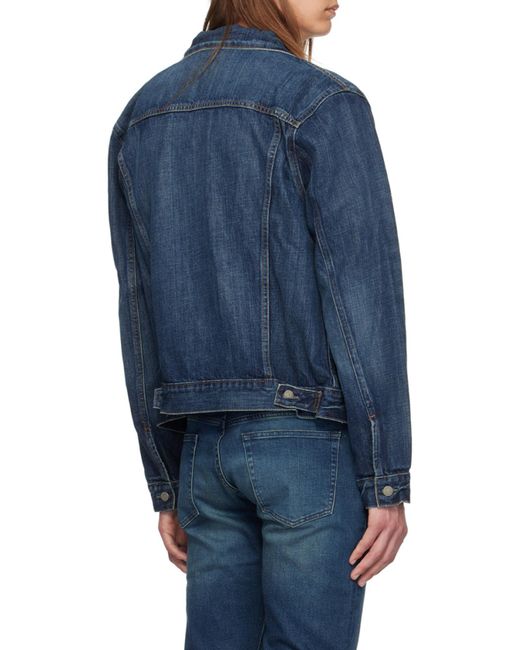 Polo Ralph Lauren Blue Button-Up Denim Jacket for men