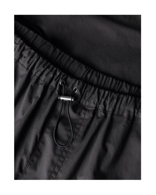 Roberto Collina Black Drawstring Shorts for men