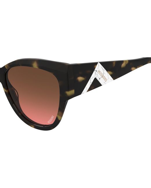 Missoni Metallic Cat-Eye Sunglasses