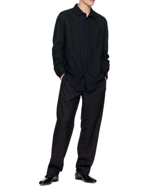 Christian Louboutin Black Greggo Lace-Up Oxford Shoes for men