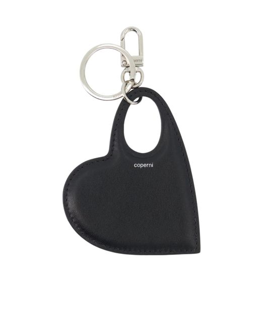 Coperni Black Heart Keychain
