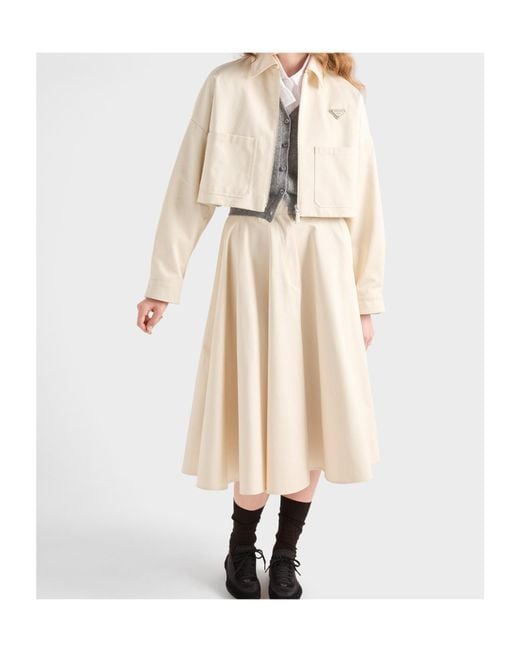 Prada Natural Chino Blouson Jacket