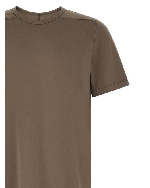 Rick Owens Brown 'Level T' T-Shirt for men
