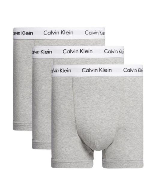 Calvin Klein Gray Logo Underwear for men