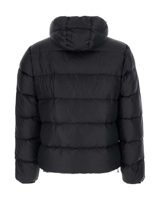 Aspesi Black Long-Sleeved Padded Jacket for men