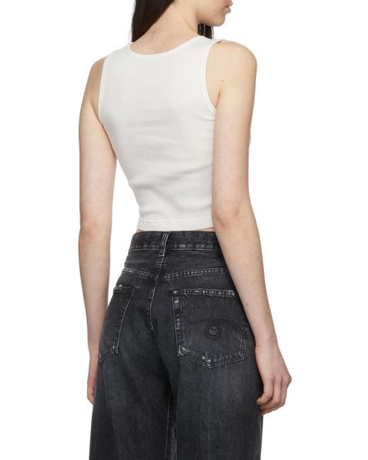 R13 Multicolor Destroyed Tank Top