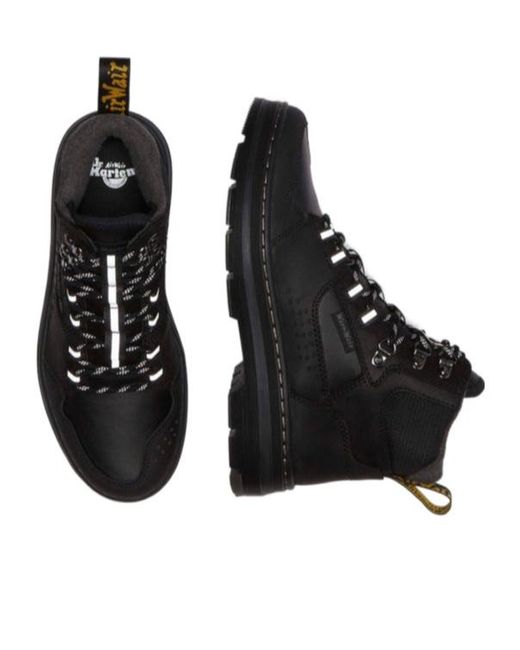 Dr. Martens Black Bonny Tech Utility Chukka Boots for men