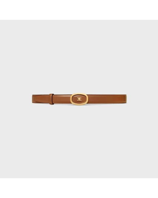 Céline White Medium 25Mm Reversible Alix Belt