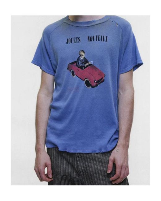 Enfants Riches Deprimes Blue Jouets Nouveaux Raglan T Shirt for men