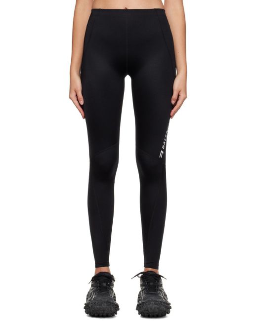 Balenciaga Black Sporty B Activewear Leggings